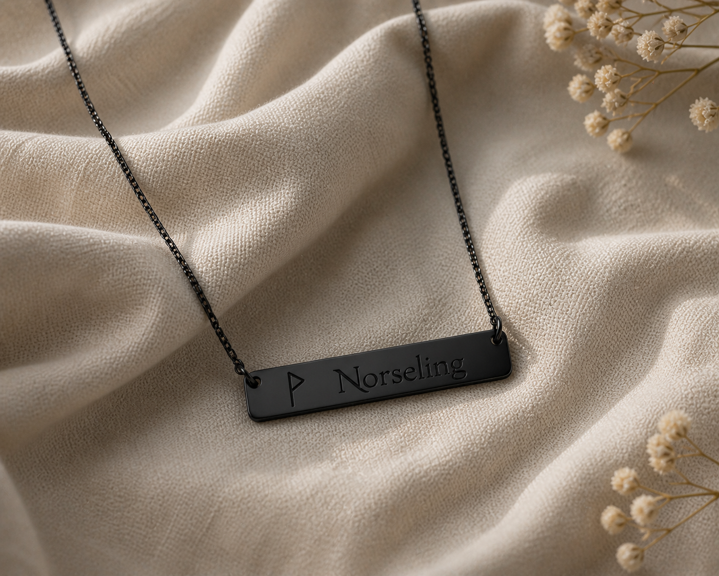 Norseling Horizontal Bar Necklace