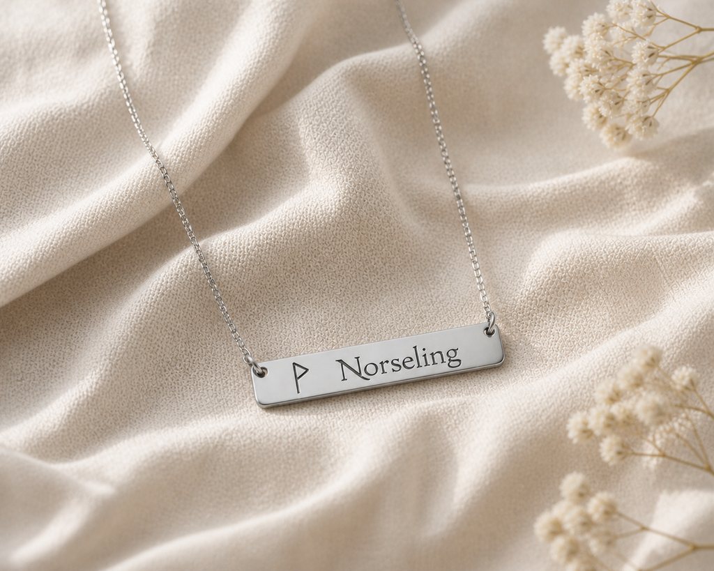 Norseling Horizontal Bar Necklace
