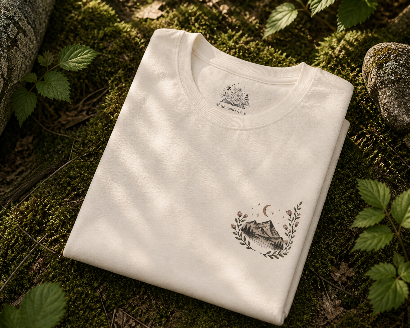 The Norseling Mountain Moon T‑Shirt