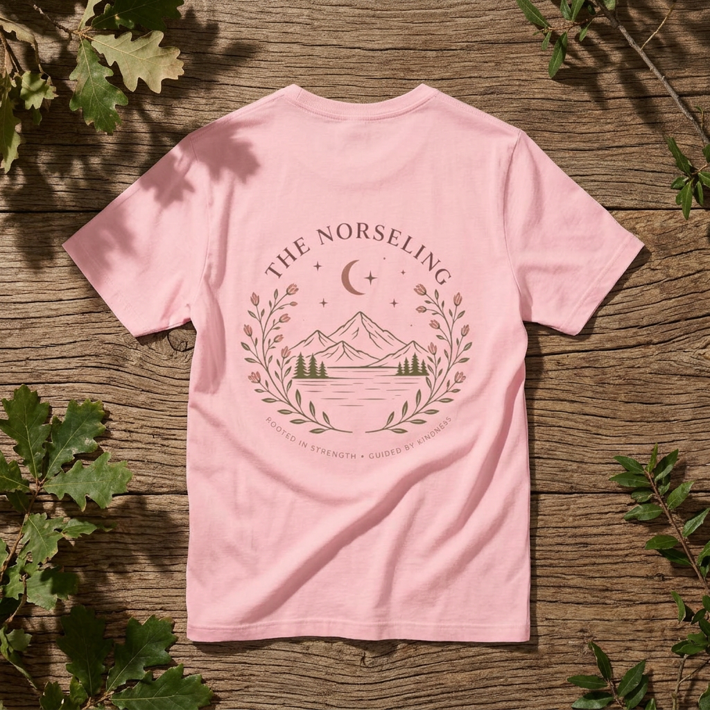 The Norseling Mountain Moon T‑Shirt