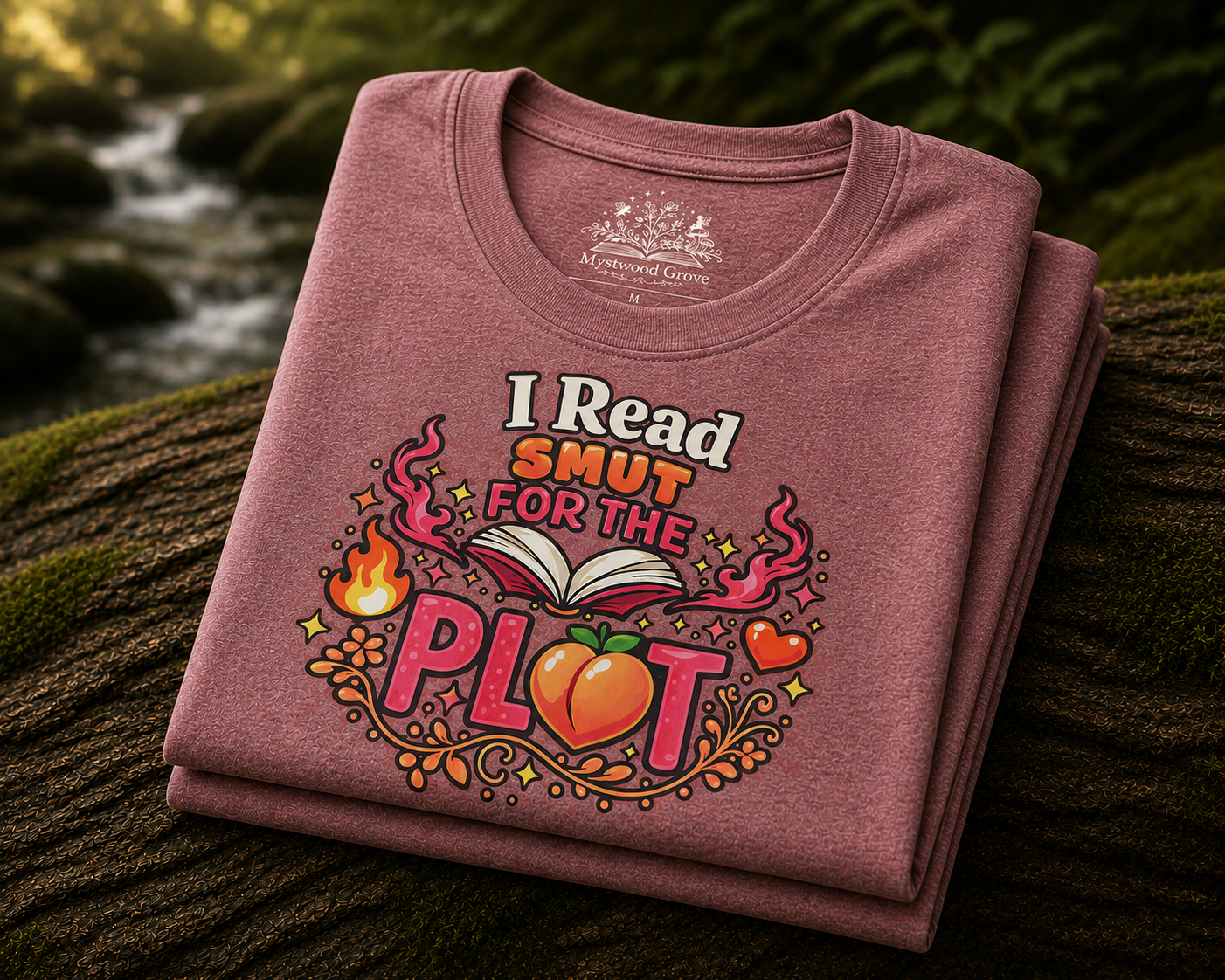 I Read Smut for the Plot T Graphic -Shirt