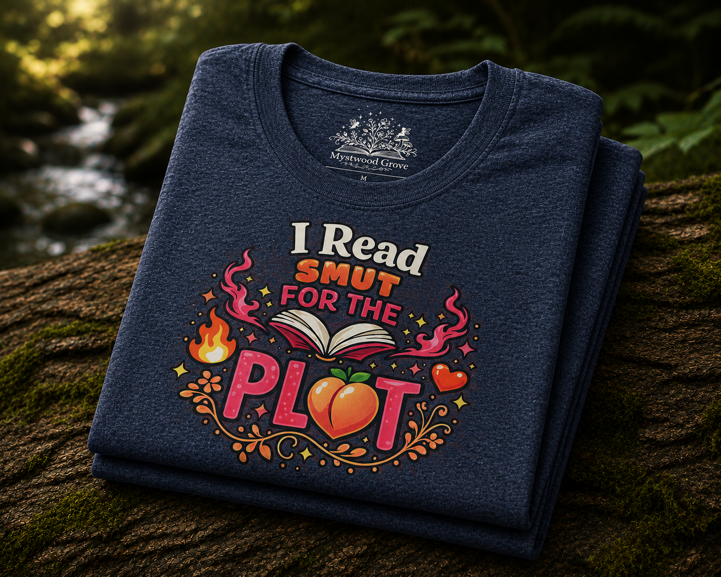 I Read Smut for the Plot T Graphic -Shirt