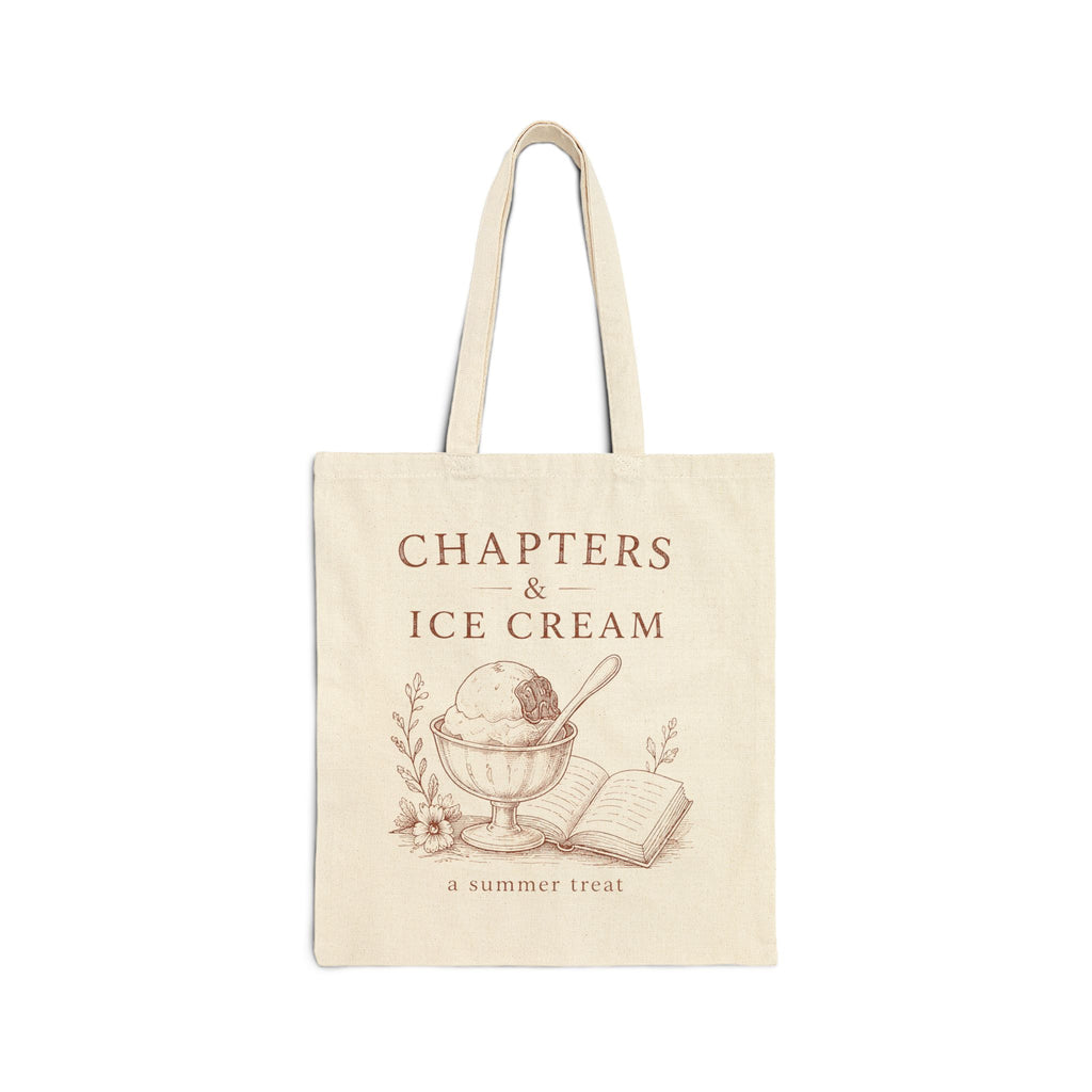 Chapters & Ice cream Tote